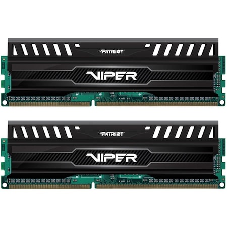 Patriot Memory Viper 3 Series, Black Mamba, Ddr3 8Gb (2 X 4Gb) 1866Mhz Kit PV38G186C0K